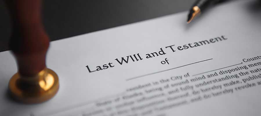 last will and testament